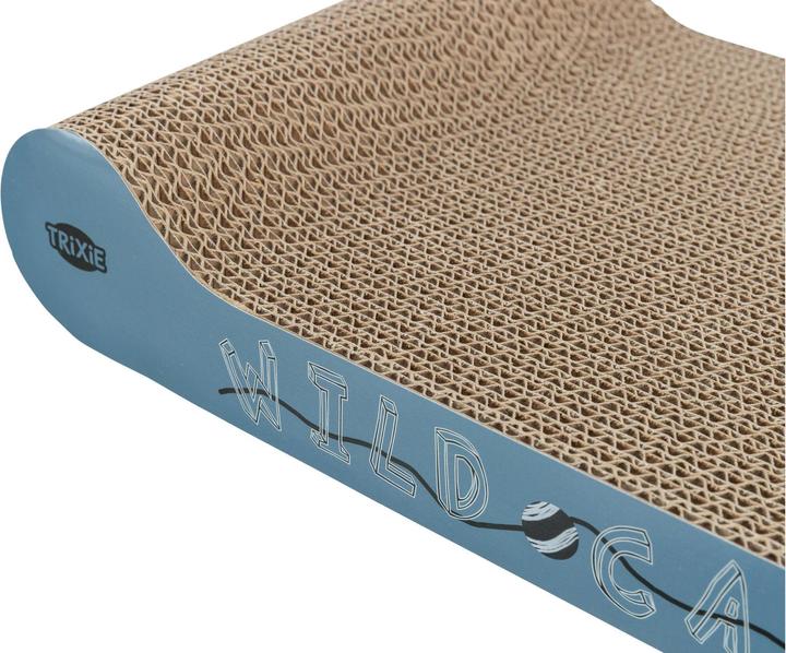 Produktbild Trixie Kratzpappe Wild Cat (1 cm, Orange, Blau, Beige)