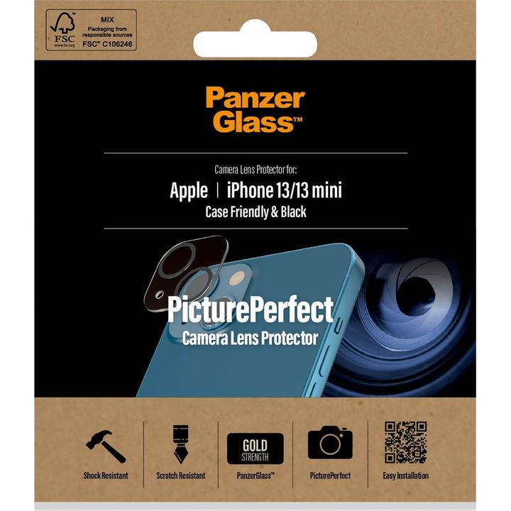 Produktbild PanzerGlass Camera Protector (1 Stück, Apple iPhone 13 mini, Apple iPhone 13)