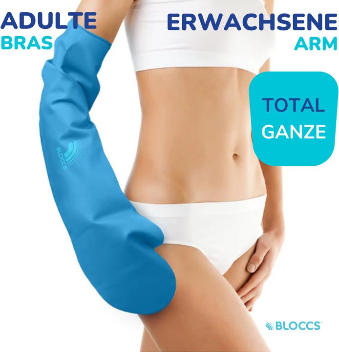 Bloccs Wasserschutz für Gips und Verband (Toilette)