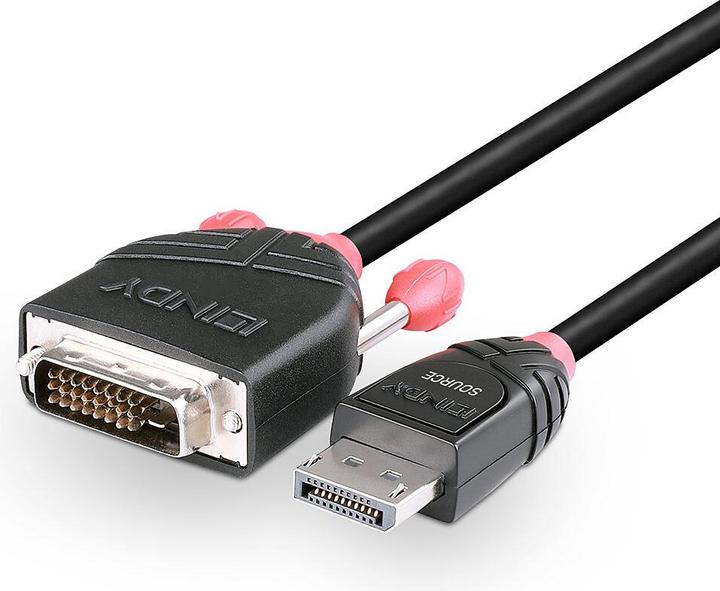 Produktbild Lindy DisplayPort — DVI (1 m, DVI, DisplayPort)