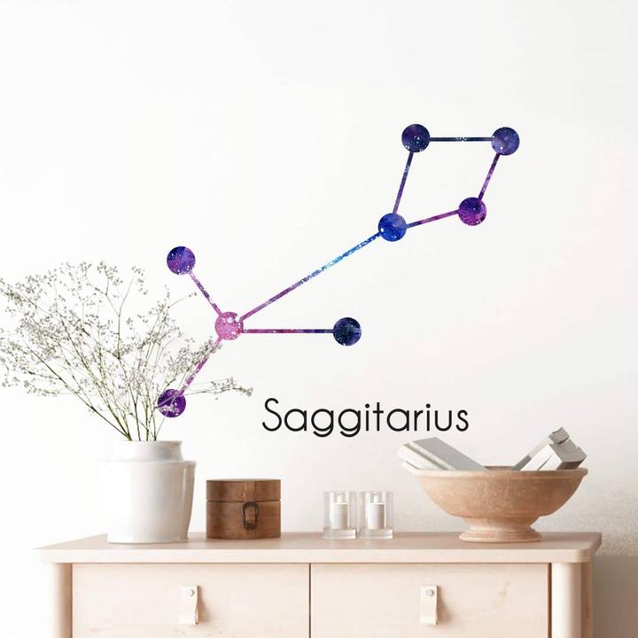 Produktbild Trenddeko Sternbild Saggitarius - Schütze (90 x 76 cm)