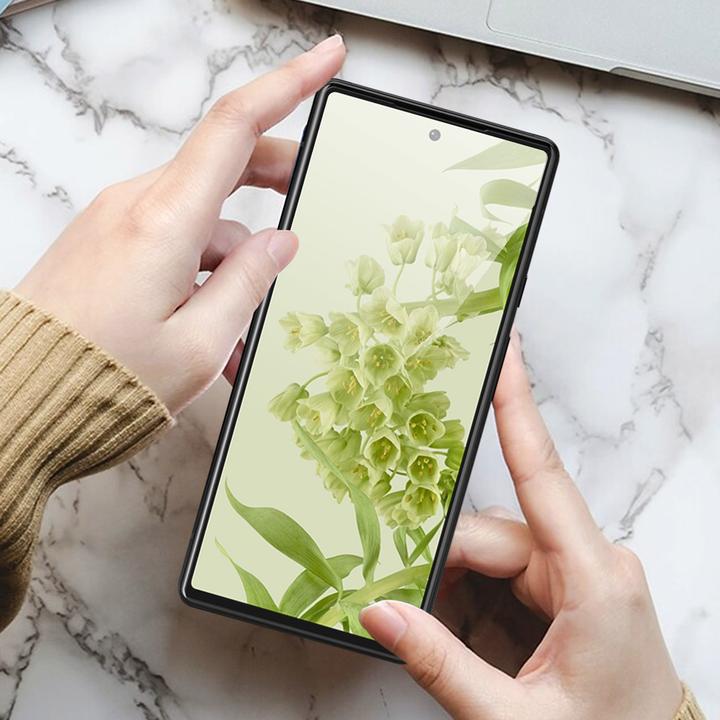 Actual product image Avizar bulletproof glass, glass protective film, protective glass (2 Piece, Google Pixel 6)