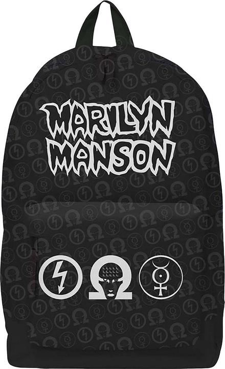 Marilyn Manson Rucksack Logo