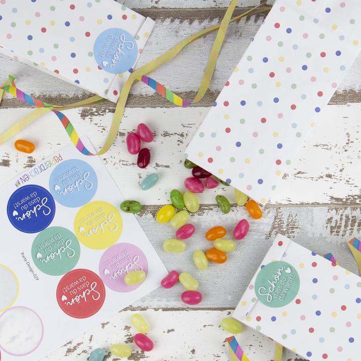 Immagine prodotto Papierdrachen 24 Sacchetti di compleanno - Coriandoli
