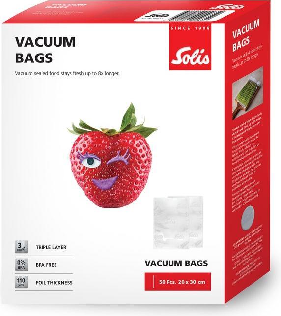 Image du produit Solis Sachets sous vide 20 x 30 cm (50x) (50 x)