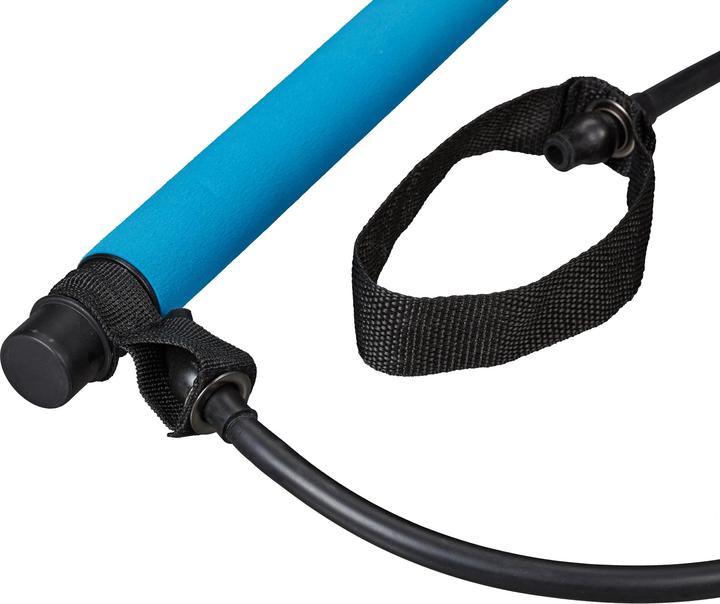 Productafbeelding Relaxdays Bâton de Pilates + bandes de résistance (0.03 m)