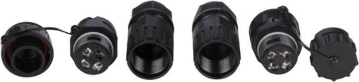 Actual product image Velleman 4-POL. CONNECTORS - WATERPROOF IP68 - 16 A 230 V (1 set)