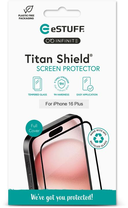 Actual product image eSTUFF INFINITE Apple iPhone 16 Plus (1 Piece, Apple iPhone 16 Plus)