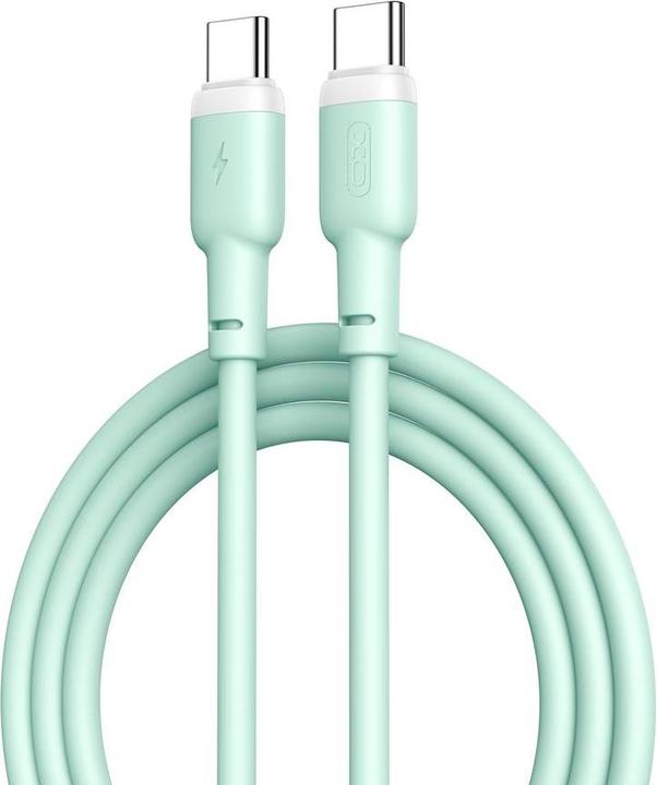 Produktbild xO Kabel NB208B PD USB-C - USB-C 1,0m 60W grün (USB 1.0, 60 W)