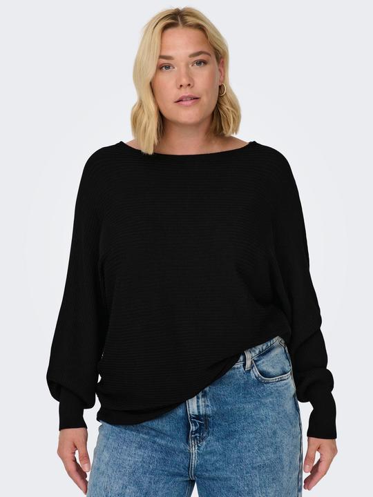 Produktbild Only Curvy einfarbiger Strickpullover (L)