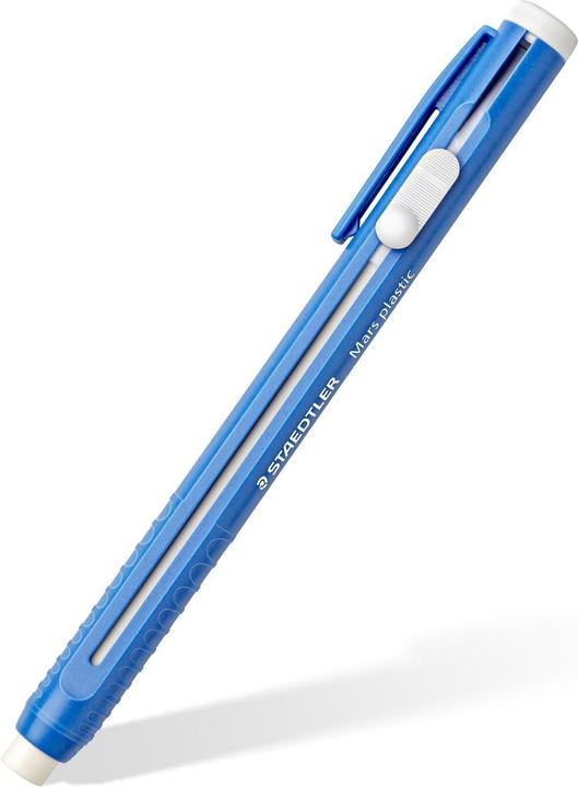 Produktbild Staedtler Mars plastic 528 Radierminenhalter Blisterkarte, Grösse: 137 x 11 x 15 mm und 1 Ersatzradierstrang