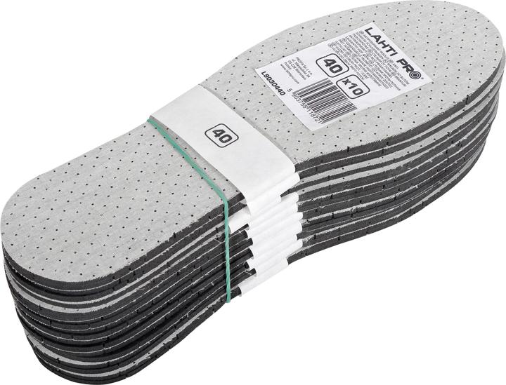 Actual product image Lahti Pro Antiperspirant insoles, 10 pairs, "42", lahti