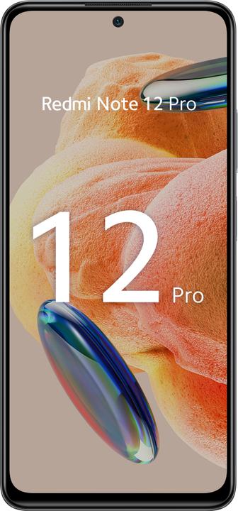 Productafbeelding Xiaomi Redmi Note 12 Pro (128 GB, Polair Wit, 6.67", Hybride dubbele SIM, 4G)