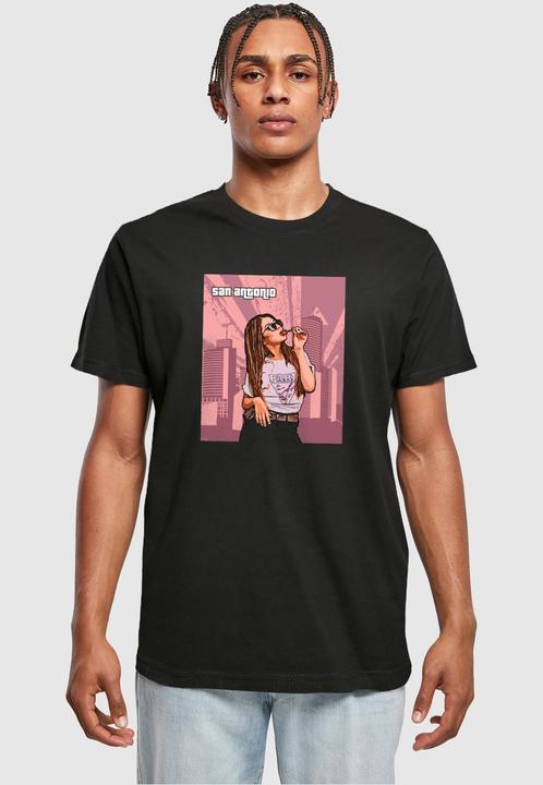 Image du produit Merchcode Grand - T-shirt col rond San Antonio - 113411 (M)