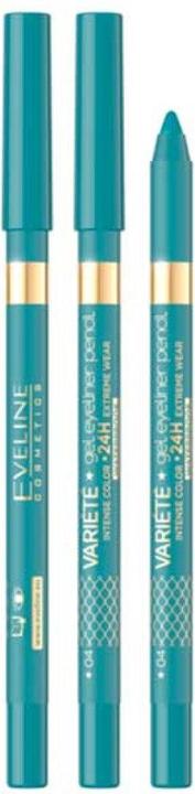 Eveline Variete Gel Waterproof Eyeliner 04ue Lagoon 9G (04 Blue Lagoon)