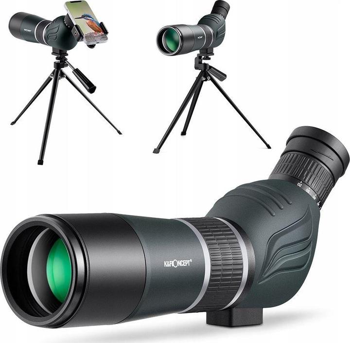 K&F Concept Luneta Kf monocle Luneta K & f 60 mm zoom 20-60x Bak-4 Ip56