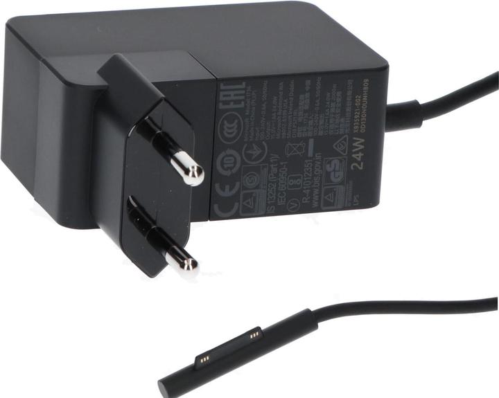 Image du produit Microsoft Alimentation Surface 24W for business (CH, DE, AT, FR, BEL, NLD, Eng. Intl.) (24 W)