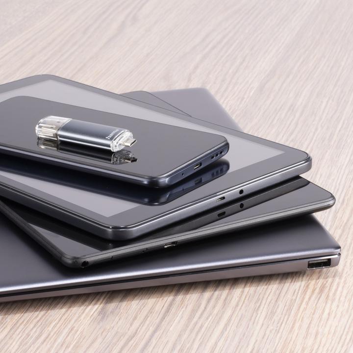 Produktbild Hama Laeta Twin (128 GB, USB-A)