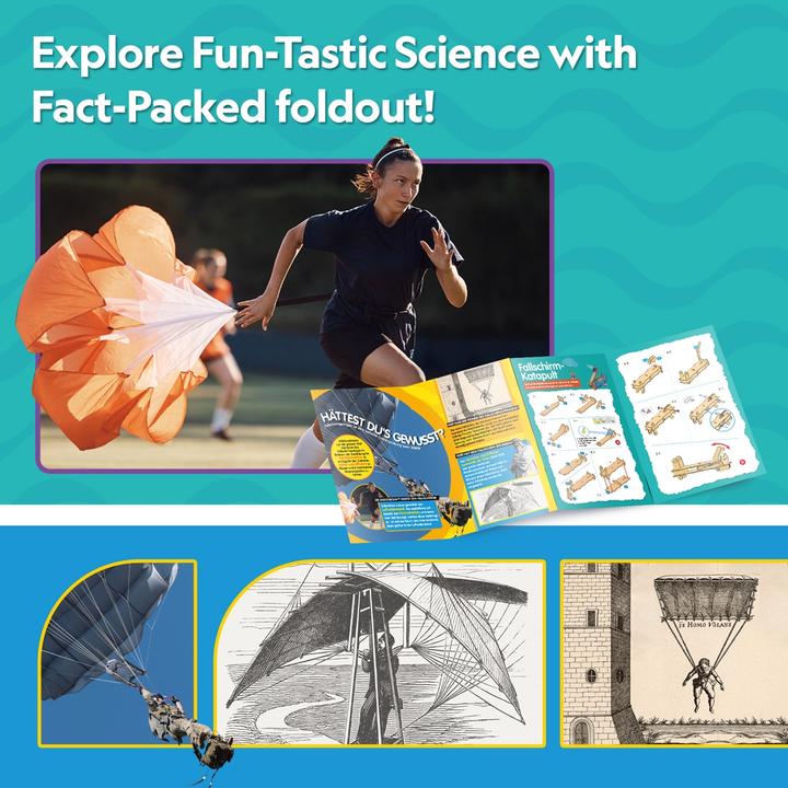 Actual product image Cubicfun Fallschirm-Katapult