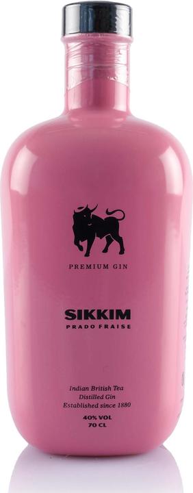 Actual product image Sibbaris Privée SIKKIM BILBERRY Indian British Tea Distilled Gin 70 cl / 40 % Spain (1 x 70 cl)