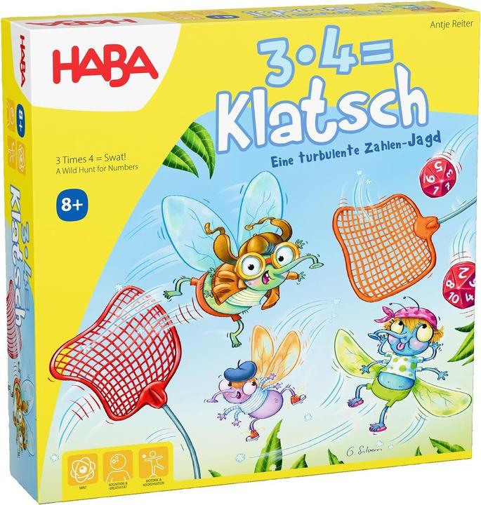 Produktbild Haba 3x4 = Klatsch (Deutsch, Englisch)
