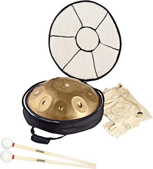 Meinl HPSTL100 Sensory Handpan D Kurd mit Schlägel (Handpan)