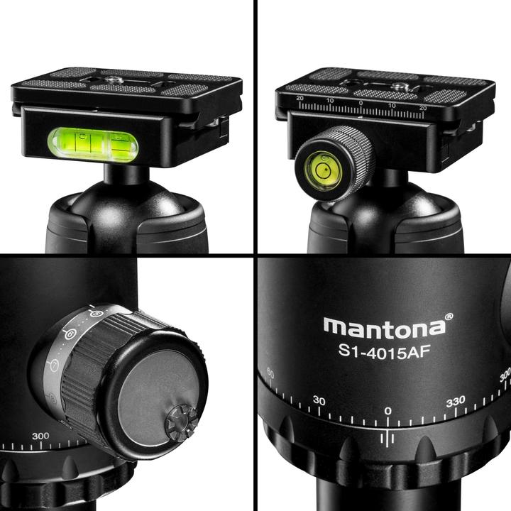 Actual product image mantona Fortress 40 ball head (S1-4015AF) (Spherical head)