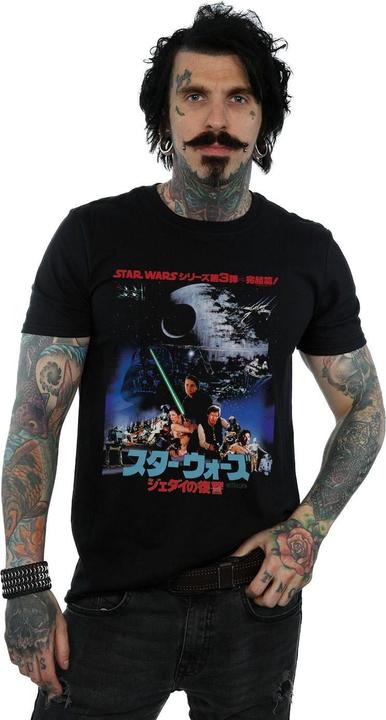 Immagine prodotto Star Wars Katakana Return Of The Jedi Poster Maglietta Uomo (4XL)