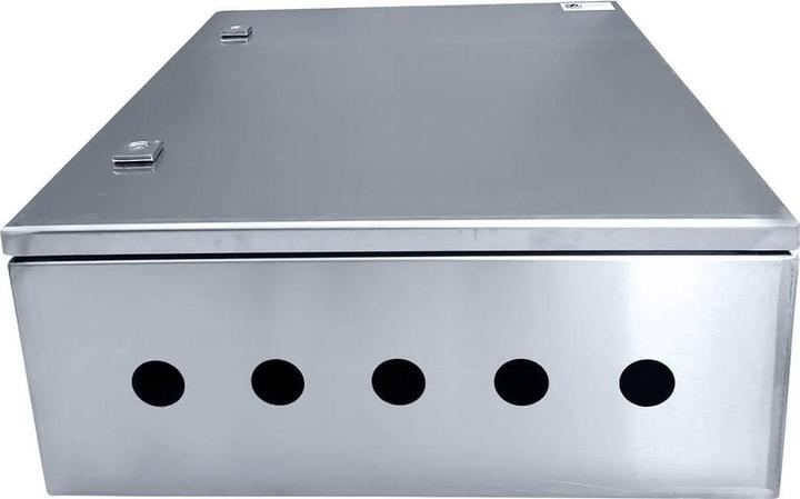 Actual product image Tru Components TC-SS605020 Schaltschrank 500 x 600 x 200 Edelstahl Lichtgrau 1 S