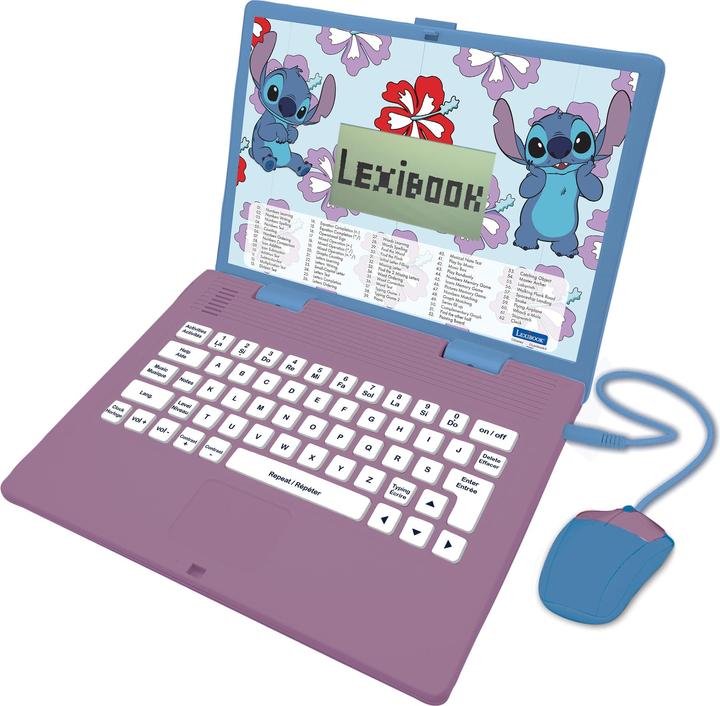 Productafbeelding Lexibook Disney Stitch - pädagogischer Laptop (Frans, Engels)