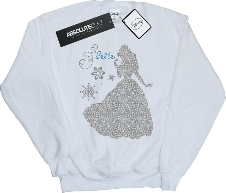 Disney Princess Belle Christmas Silhouette Sweatshirt (S)