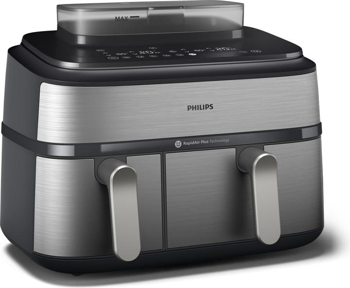 Produktbild Philips Steam Airfryer Dual Basket NA555/00