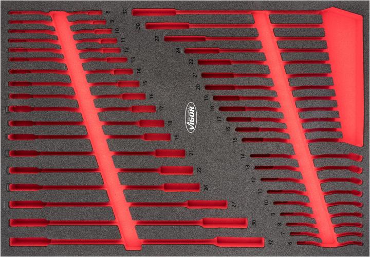 Vigor Soft foam insert, empty V6807-L