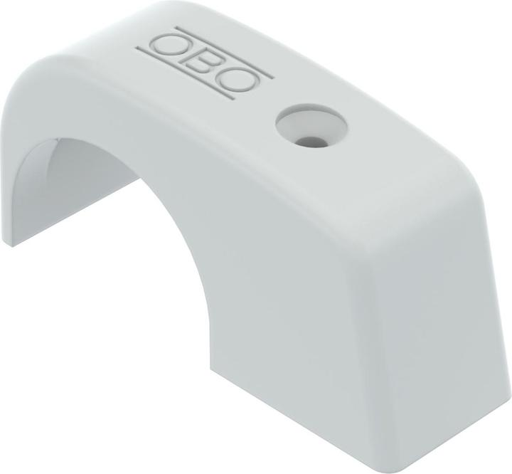 OBO Bettermann ISO nail clamp without nail, type 4028, 14 - 17 mm, light grey