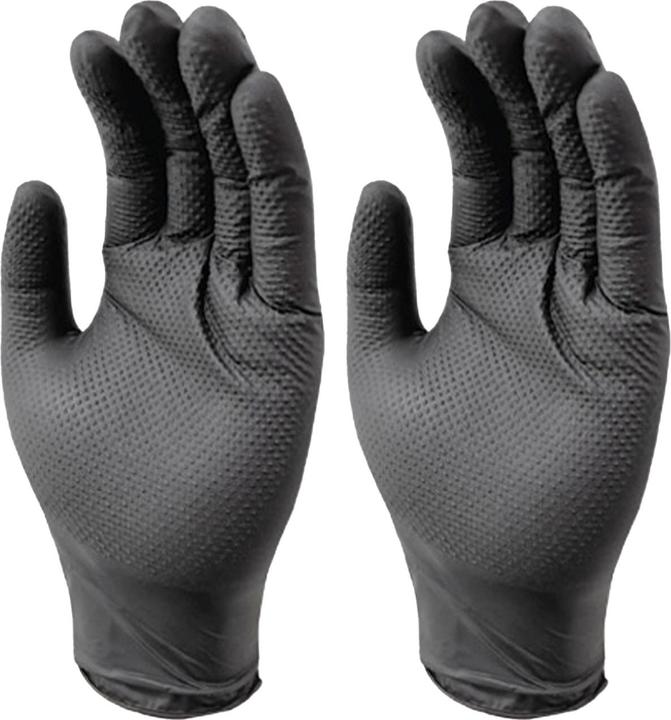 Produktbild Ulith Nitrilkautschuk Handschuhe mit Diamantenstruktur, 100 Stk. (L)