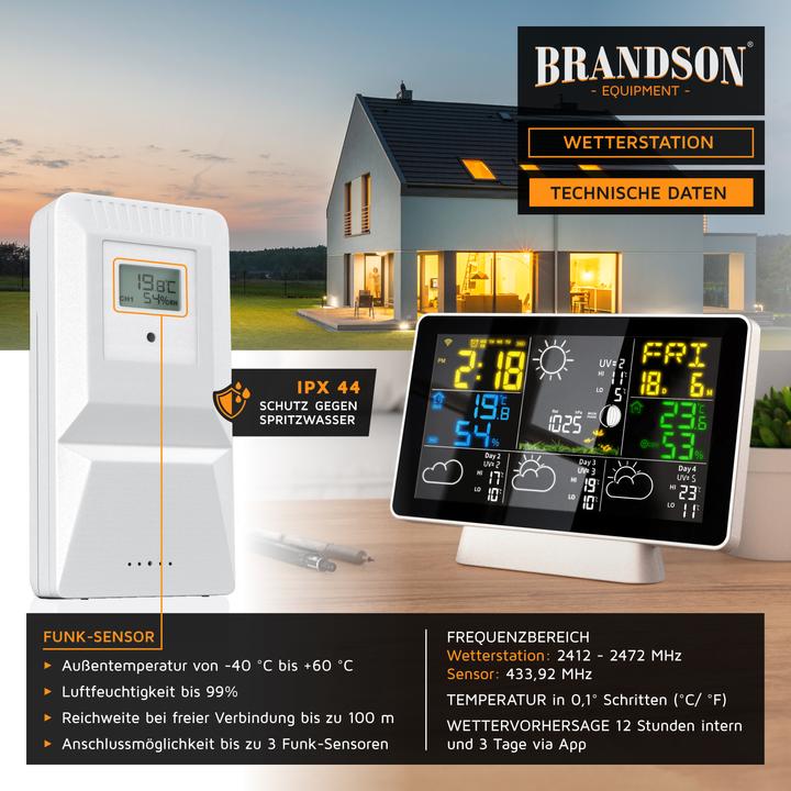 Produktbild Brandson Wetterstation