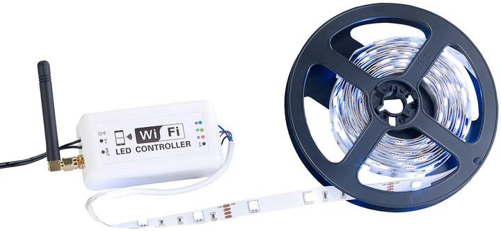Produktbild Lunartec WLAN-Controller für Smartphone-Fernsteuerung von LED-Streifen / Strips (Indoor)