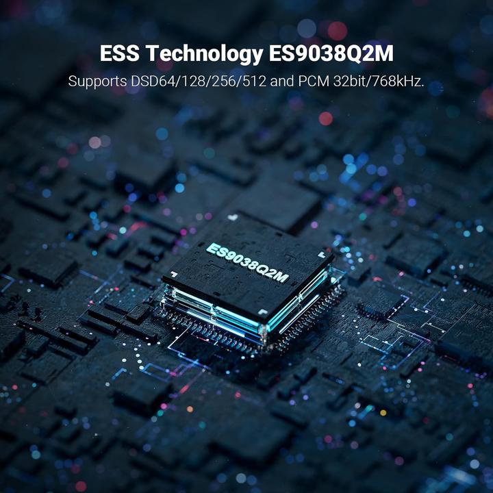 Produktbild Fosi Audio DS1, 32-Bit/768 kHz DAC und Kopfhörerverstärker
