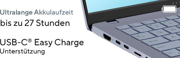Actual product image ASUS Vivobook S 14 (14", Intel Core Ultra 7 258V, 32 GB, 1000 GB, DE)