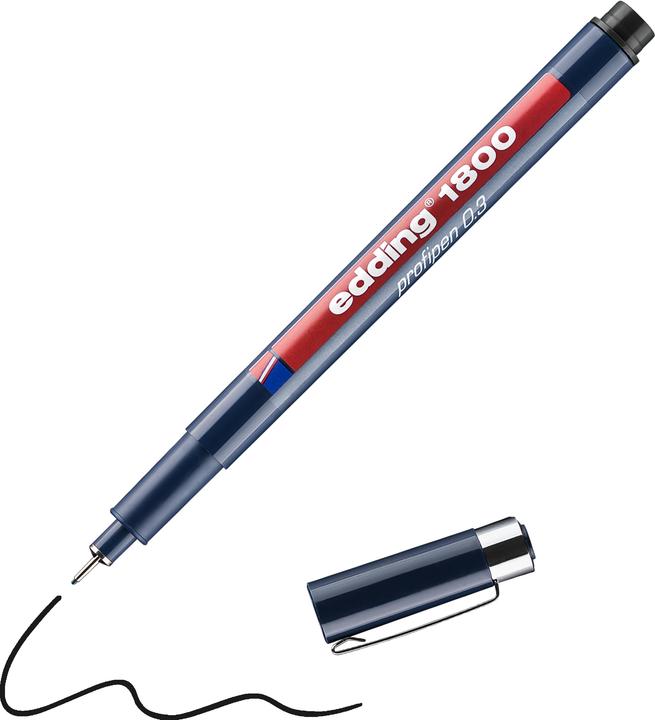 Image du produit Edding Machine d'étirage de fibres Profipen 1800 (Noir, 1 x)
