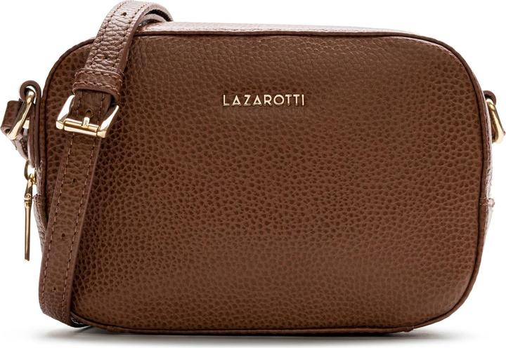 Lazarotti Bologna Leather Umhängetasche Leder 19 cm
