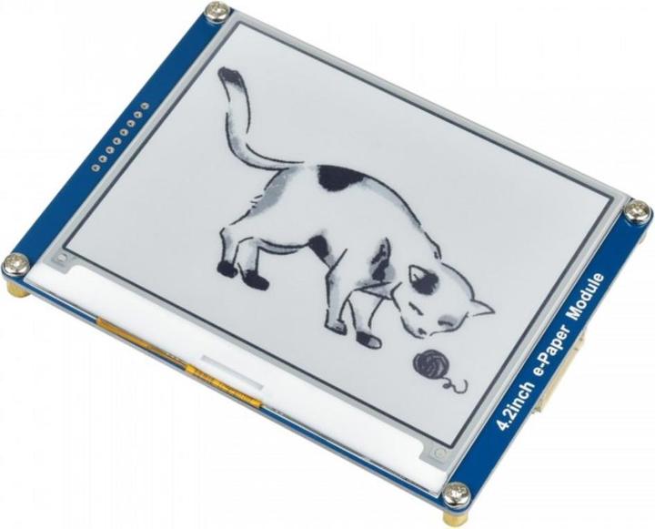 Image du produit WaveShare DEBO EPA 4.2 - Cartes de développement - Display ePaper 4.2"" noir/blanc