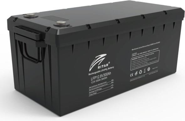 Immagine prodotto Ritar LiFePO4 Batterie 12,8V 300Ah Winter (12.80 V, 300 Ah)