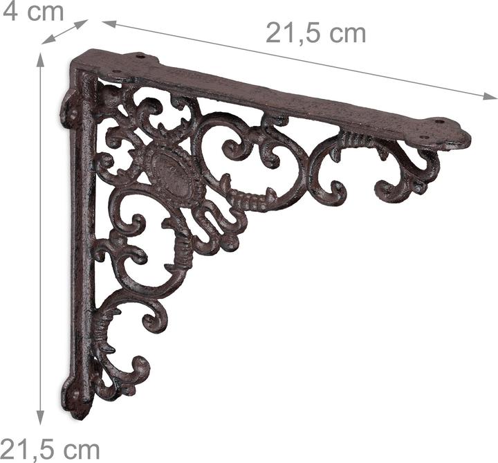 Actual product image Relaxdays 2x shelf angle