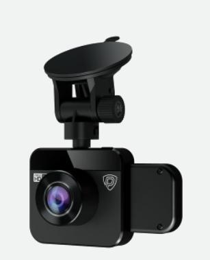 Actual product image Prestigio RoadRunner 380, 2.0" (320x240) IPS Ekranas, Dual camera: front - FHD 1920x1080@30fps, HD 1280x720@ (Night vision, Built-in display, Built-in microphone, Full HD)