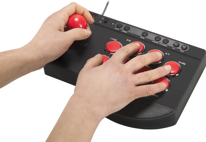 Actual product image Subsonic Arcade joystick, compatible with PS4, Xbox series X/S, Xbox One, PC, PS3 (Xbox Series S, PS4, PS3, Xbox One S, PC, Xbox One X, Xbox Series X)