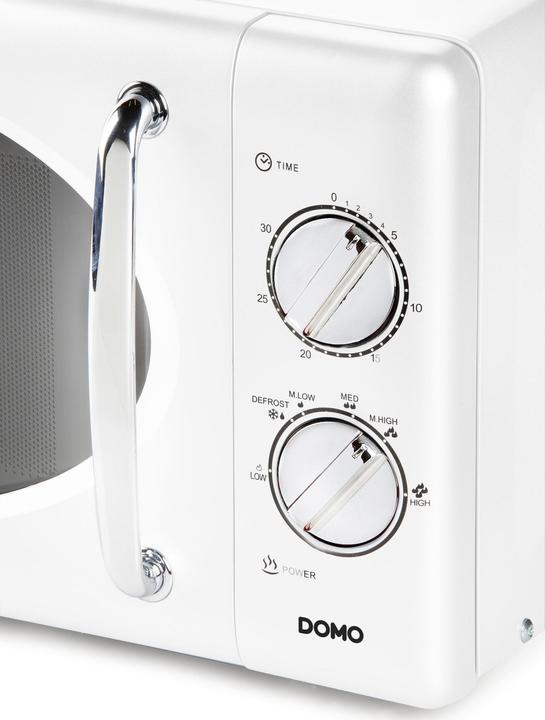 Produktbild Domo DO3125 Microgolfoven / Magnetron solo - 25 L - 900 W - Wit (DO3125) (25 l)
