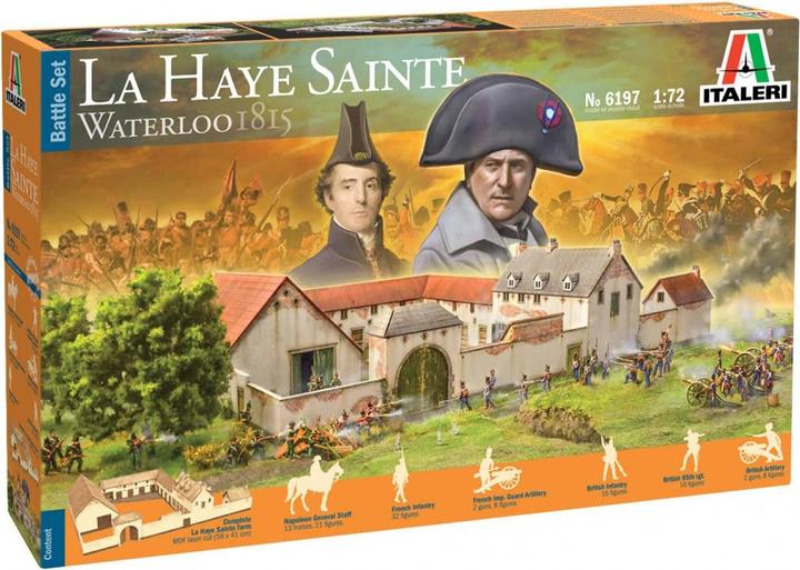 Immagine prodotto 1:72 Set per la battaglia di Waterloo La Haye Sainte