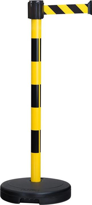 Produktbild Moravia Morion Gurt-Warnständer BASIC Oberteil Kunststoff g-s, Höhe 950 mm