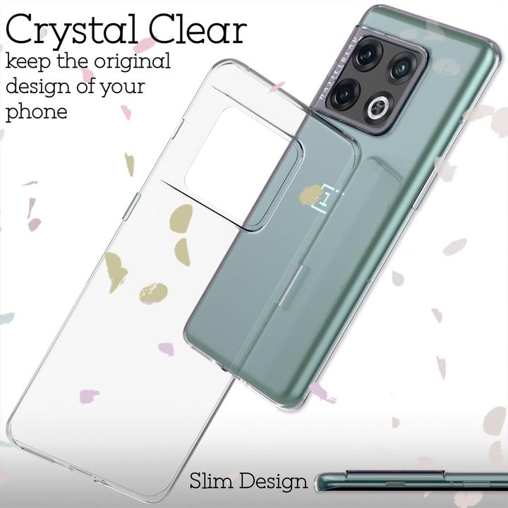 Actual product image Nalia Clear Transparent Silicone Sleeve (OnePlus 10 Pro)